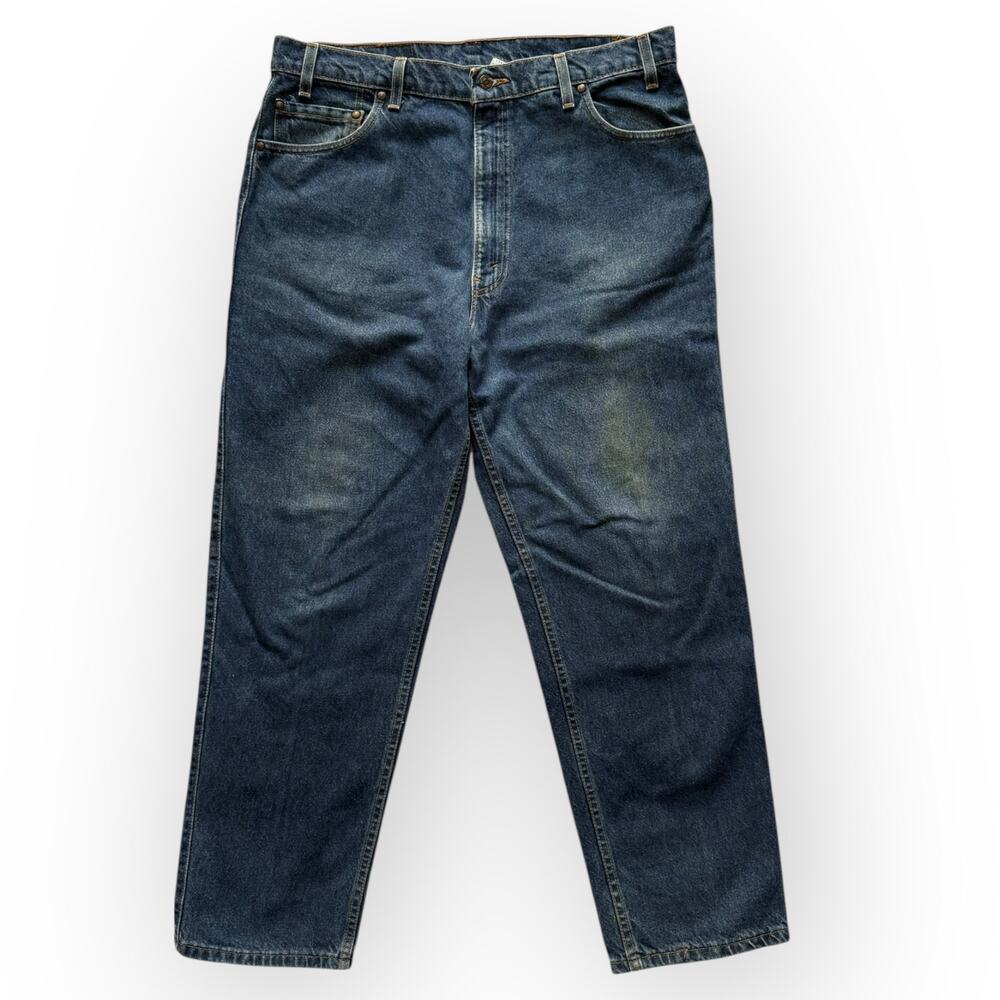 Vintage Y2K Levi's 540 Mens Blue Relaxed Fit Denim USA Straight Jeans Size 38x29